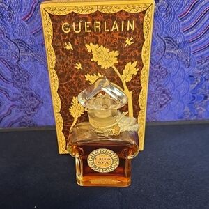 Guerlain Perfume with Gold and Brown Floral Box